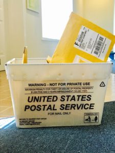 US POSTAL SERVICE STARTS AND ENDS THE PROCESS