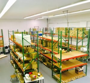 WORKDAY BEGINS AND ENDS WITH METICULOUSLY ORGANIZED WAREHOUSE